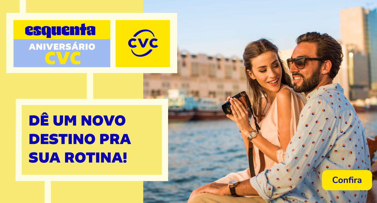 Dê um novo destino pra sua rotina!