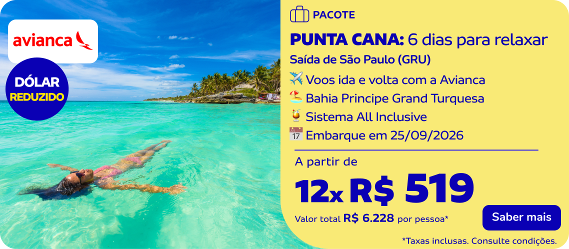 PUNTA CANA: 6 dias para relaxar