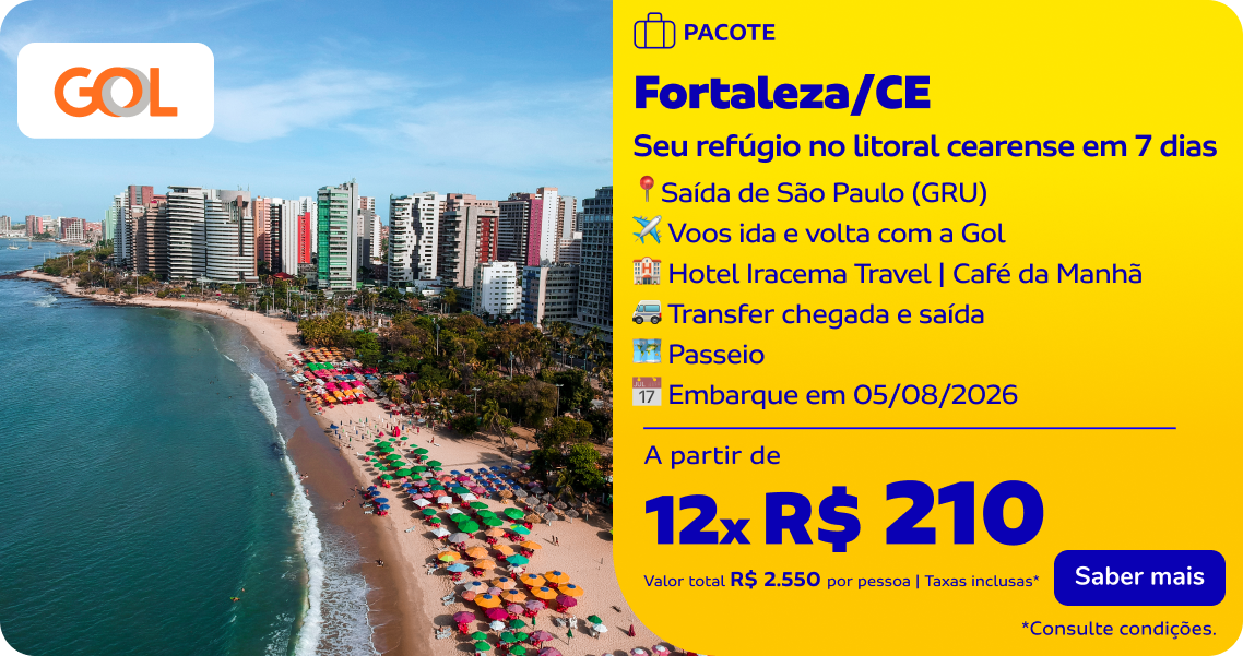 Fortaleza/CE - Seu refúgio no litoral cearense em 7 dias