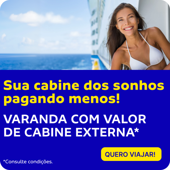 Sua cabine dos sonhos pagando menos!