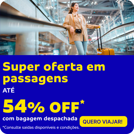 GARANTA SUA VIAGEM COMPLETA!