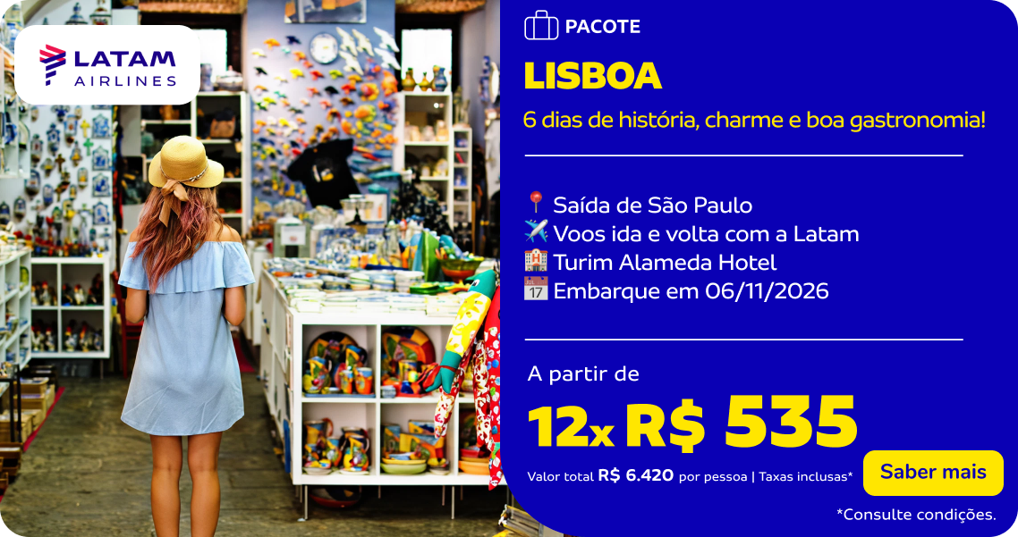 LISBOA -  6 dias de história, charme e boa gastronomia!