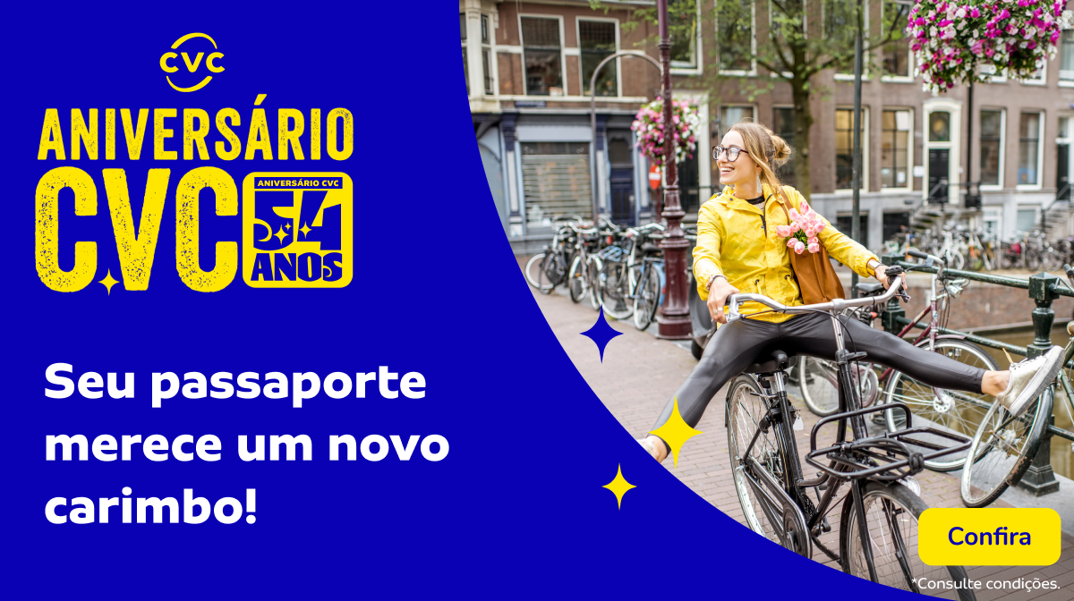 Seu passaporte merece um novo carimbo!