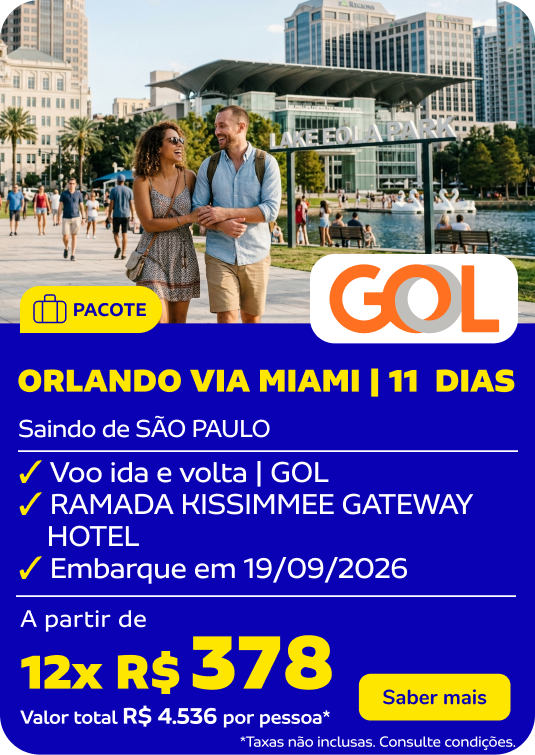 ORLANDO via Miami | 11  DIAS
