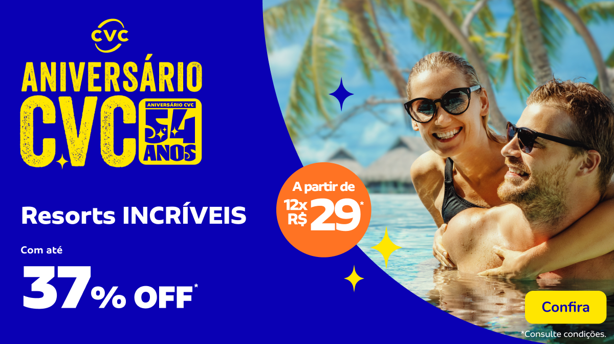 Resorts INCRÍVEIS com até 37%OFF!