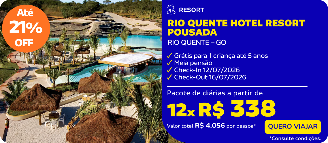 RIO QUENTE HOTEL RESORT POUSADA