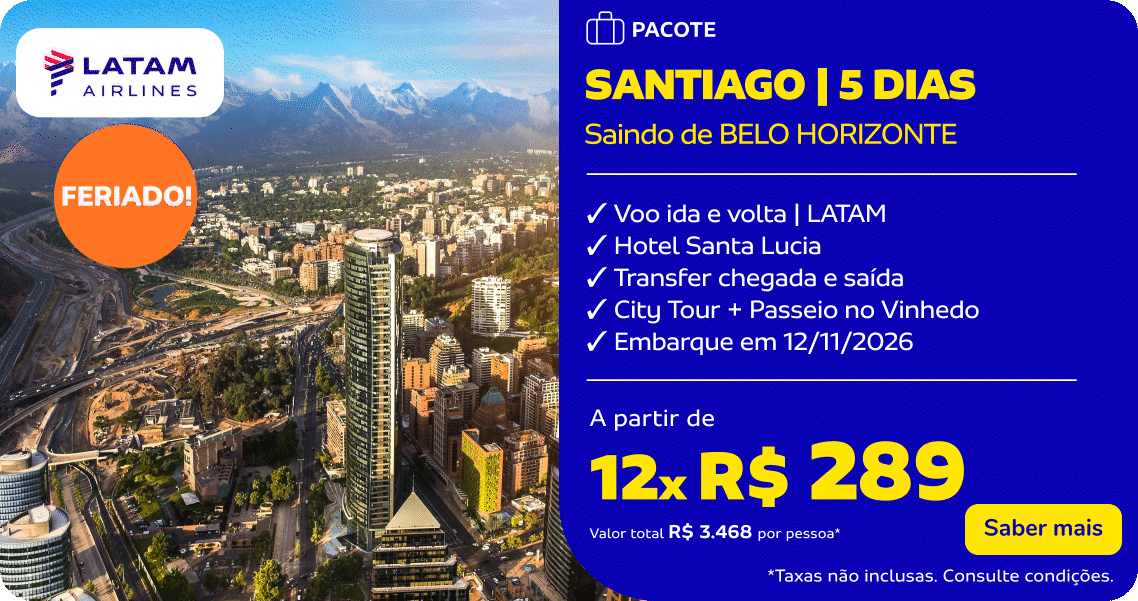 SANTIAGO | 5 DIAS saindo de Belo Horizonte