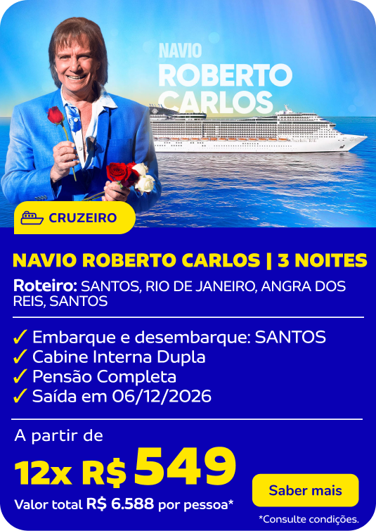 NAVIO ROBERTO CARLOS | 3 Noites