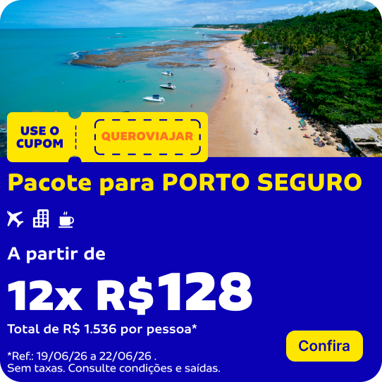 Pacote para PORTO SEGURO