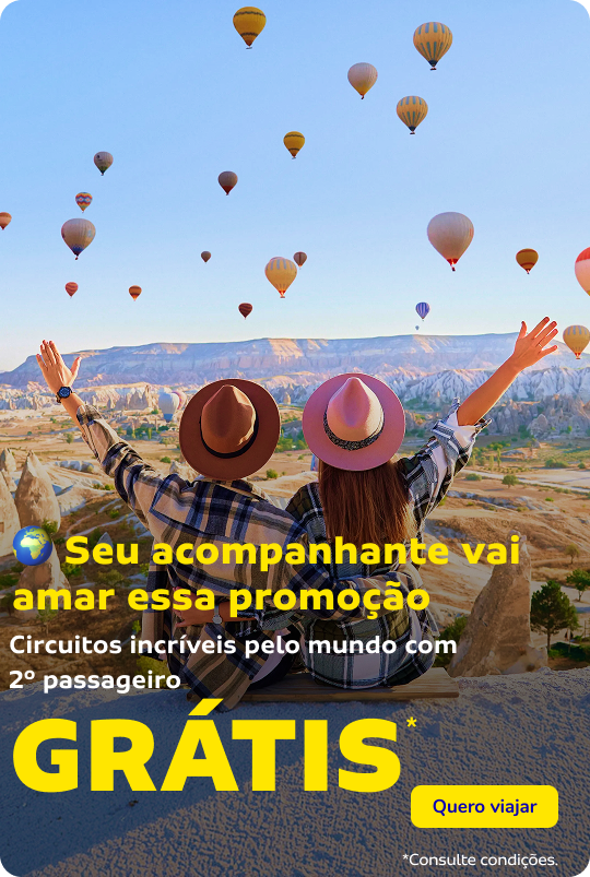 🌍 Seu acompanhante vai amar essa promoção