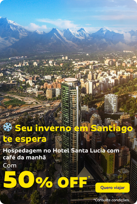 ❄️ Seu inverno em Santiago te espera