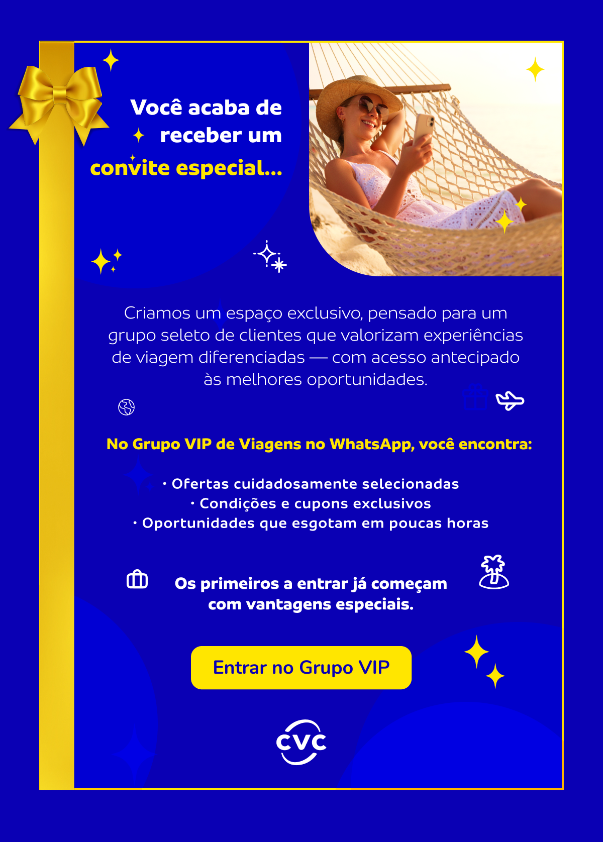 Entre no nosso grupo VIP de Whatsapp