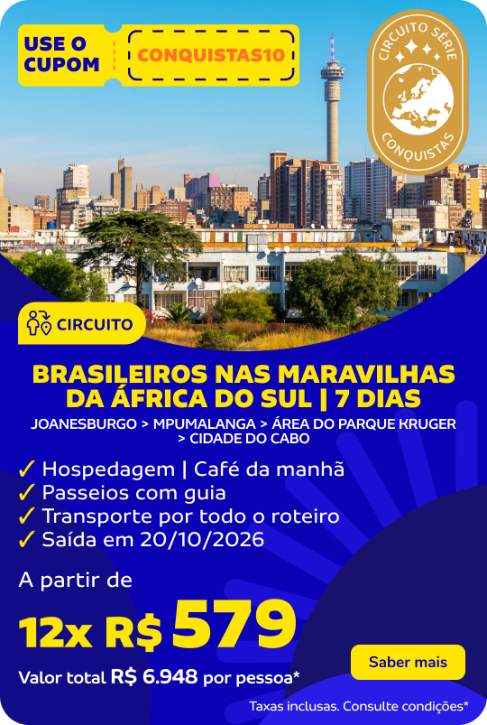 Brasileiros nas maravilhas da África do Sul