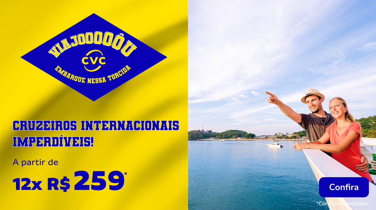 As MELHORES OFERTAS no ANIVERSÁRIO CVC