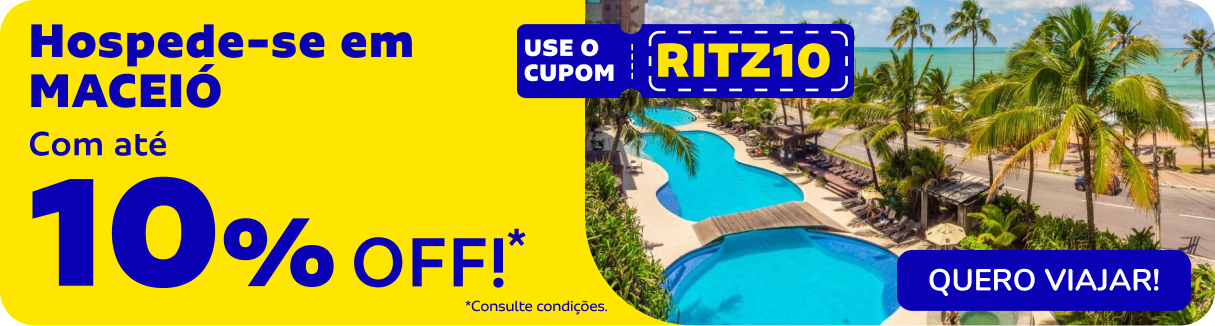 Hospede-se em MACEIÓ com até 10% OFF!
