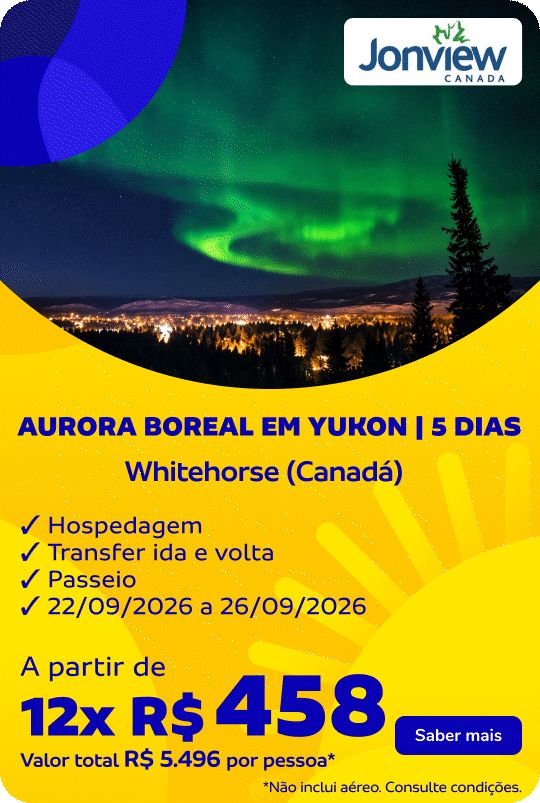 AURORA BOREAL EM YUKON | 5 DIAS