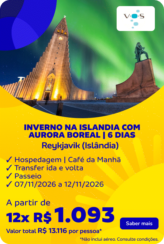 INVERNO NA ISLANDIA COM AURORA BOREAL | 6 DIAS