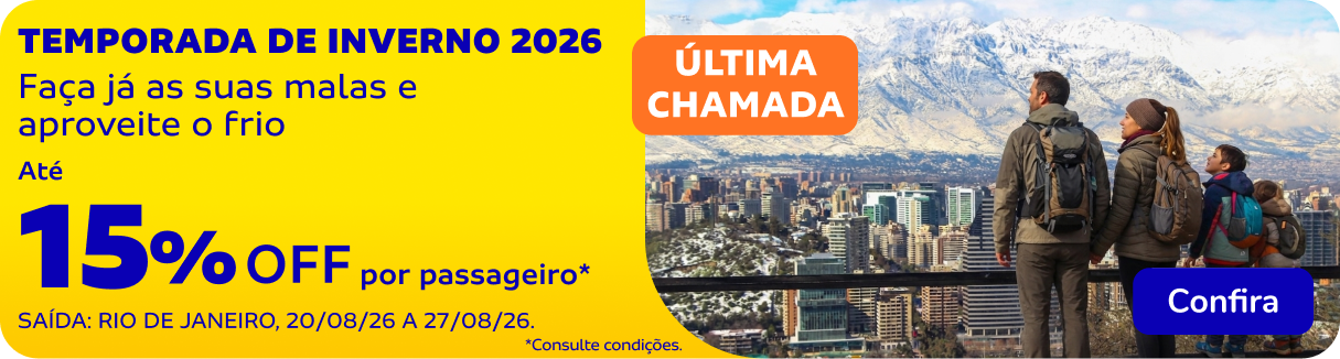 TEMPORADA DE INVERNO 2026 em Santiago