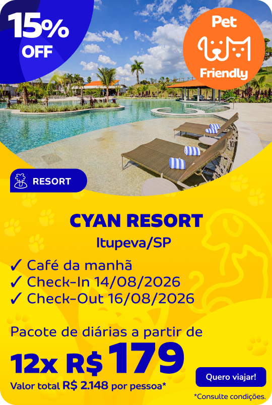 CYAN RESORT em Itupeva/SP