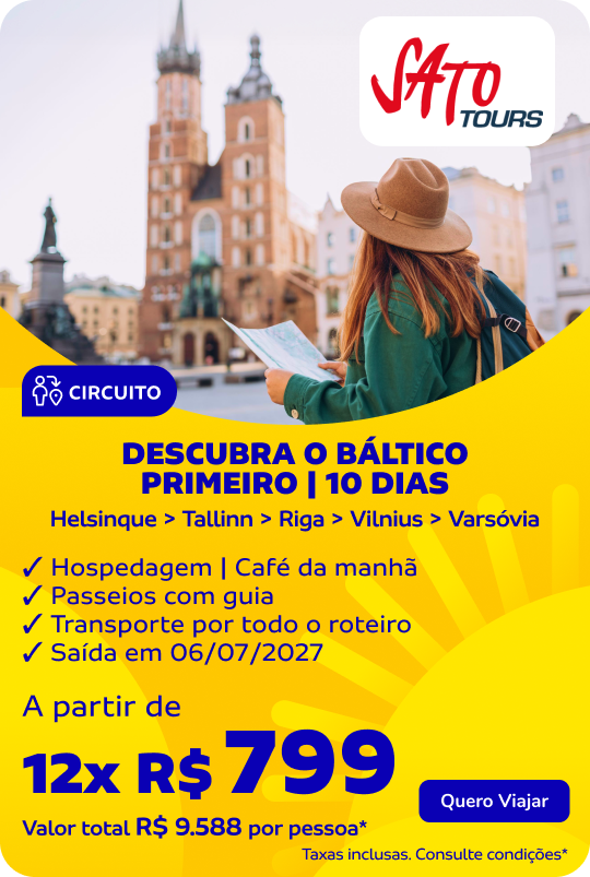 Descubra o Báltico Primeira | 10 dias