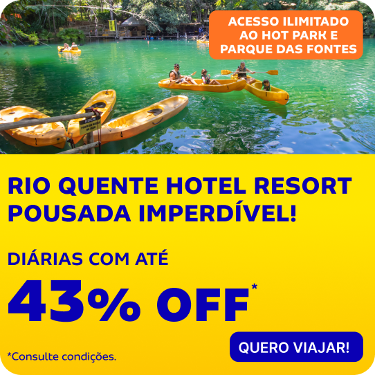 RIO QUENTE HOTEL RESORT POUSADA IMPERDÍVEL!