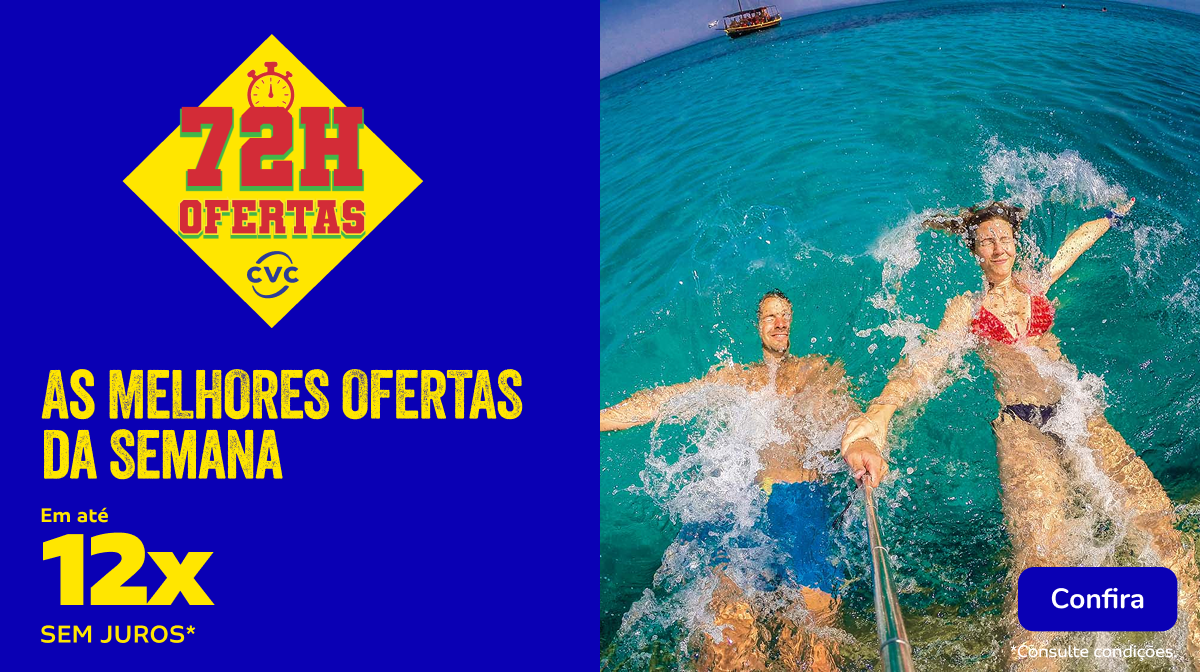 As MELHORES OFERTAS no ANIVERSÁRIO CVC