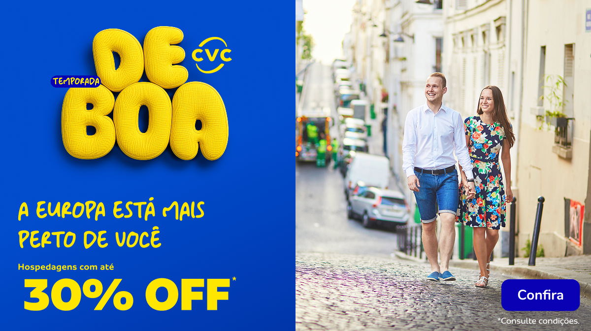 A Europa está mais perto de você