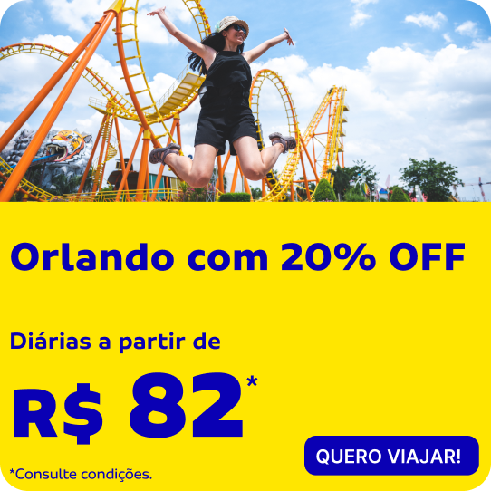 Orlando com 20% OFF