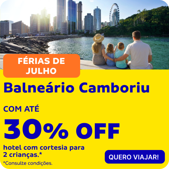 Balneário Camboriu com até 30%OFF