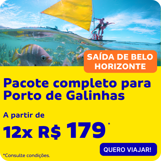 Pacote completo para porto de galinhas