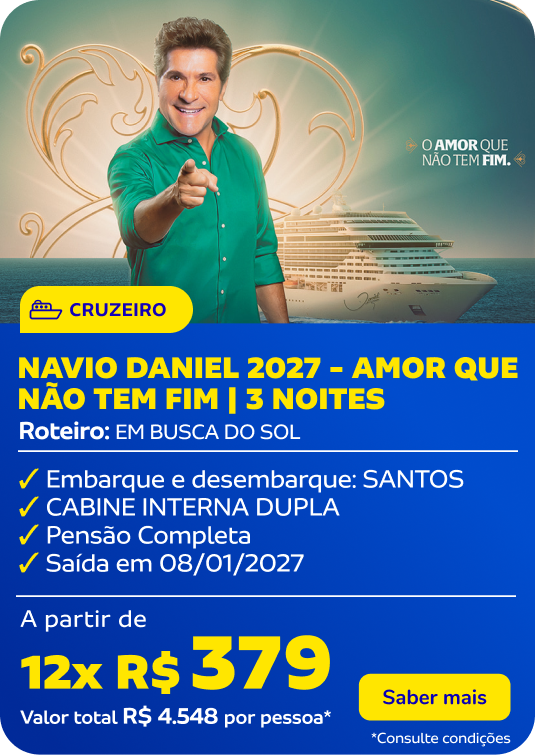 NAVIO DANIEL 2027 - AMOR QUE NÃO TEM FIM | 3 Noites