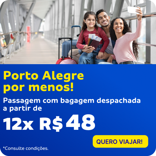 Porto Alegre por menos!