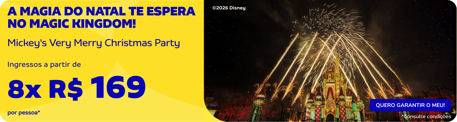 A MAGIA DO NATAL TE ESPERA NO MAGIC KINGDOM!