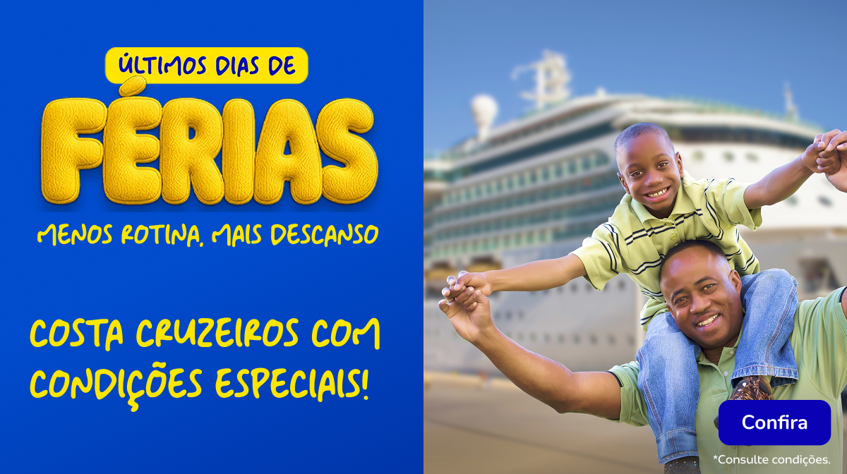 Costa Cruzeiros com condições especiais!