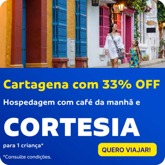Cartagena com 33% OFF