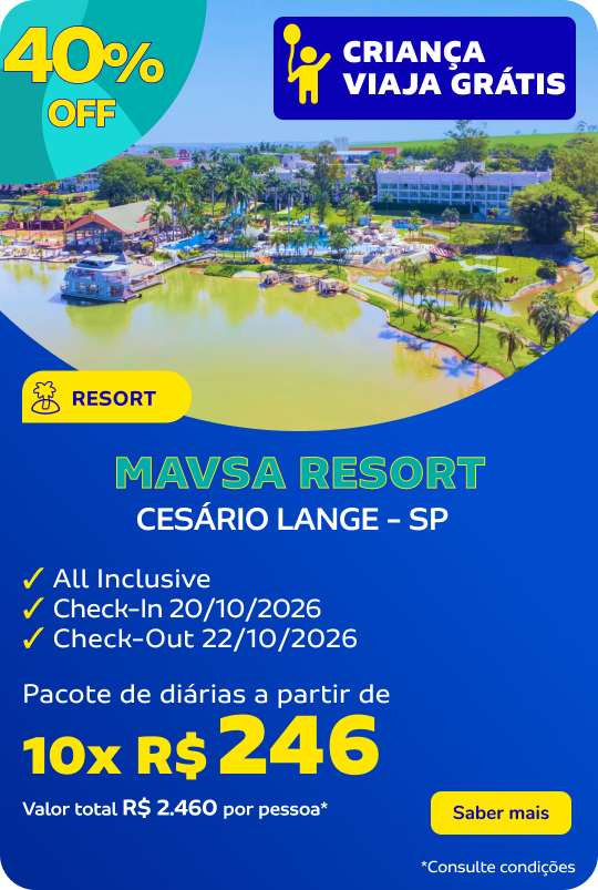 MAVSA RESORT - CESÁRIO LANGE - SP