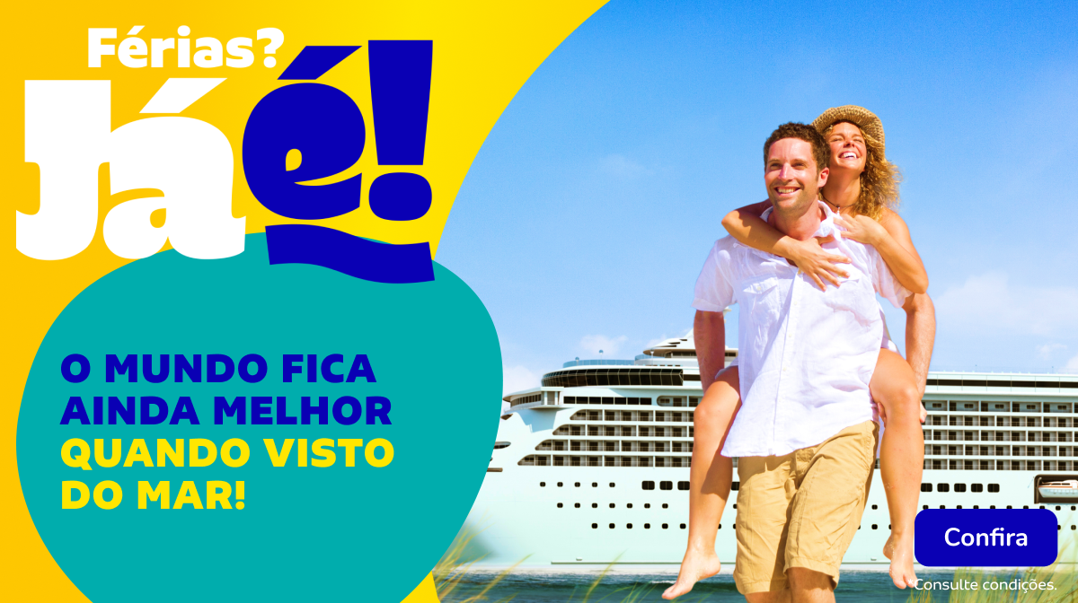 O mundo fica ainda melhor quando visto do mar!