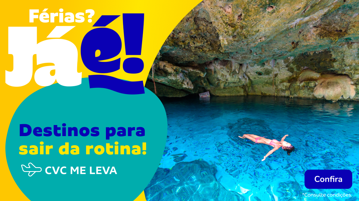 Destinos para sair da rotina!