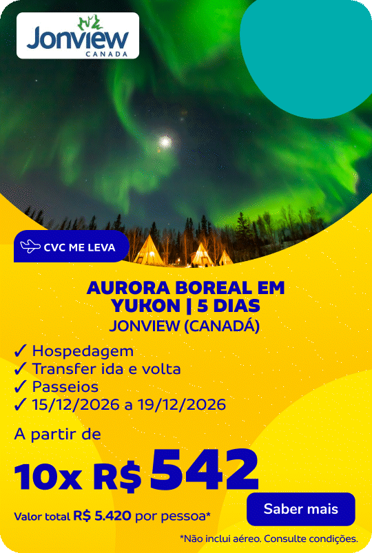 AURORA BOREAL EM YUKON | 5 DIAS