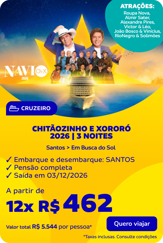 CHITÃOZINHO E XORORÓ 2026 | 3 noites