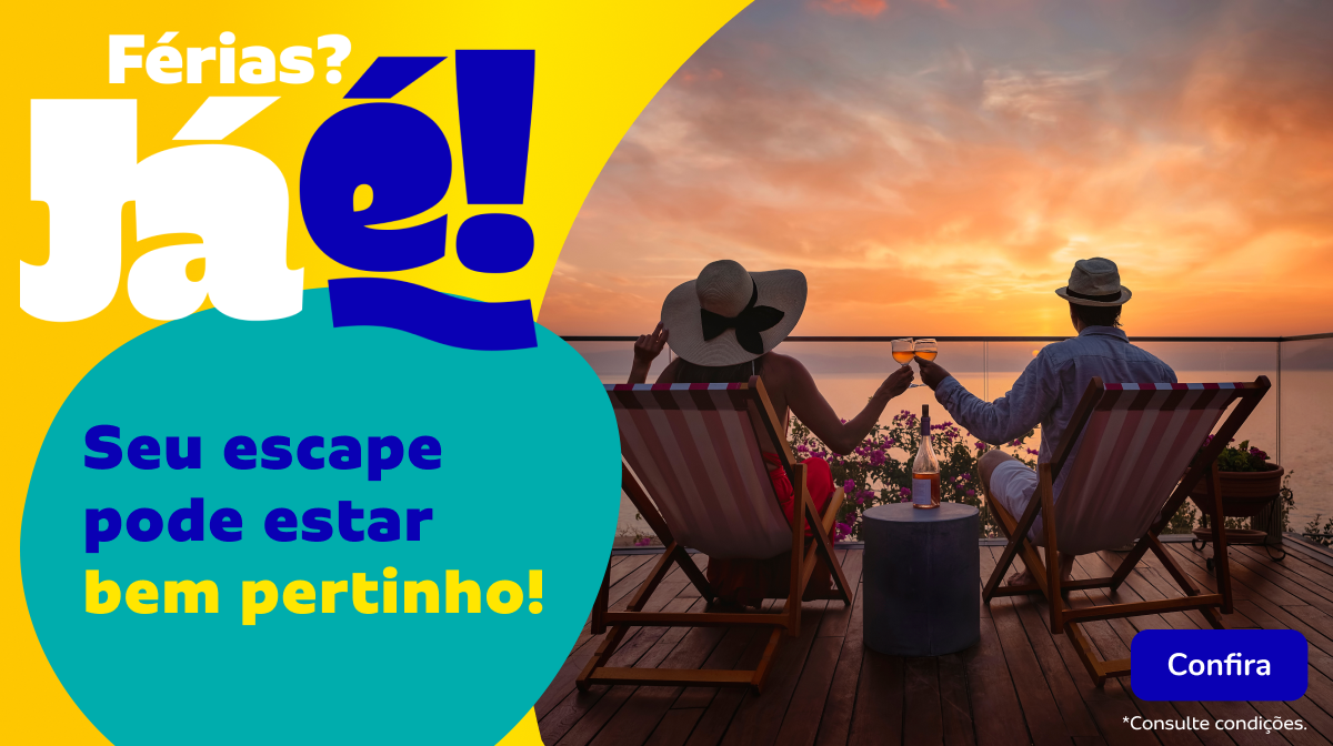 Seu escape pode estar bem pertinho!