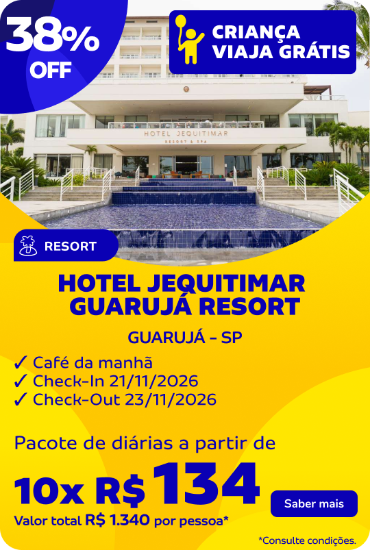 HOTEL JEQUITIMAR  GUARUJÁ RESORT
