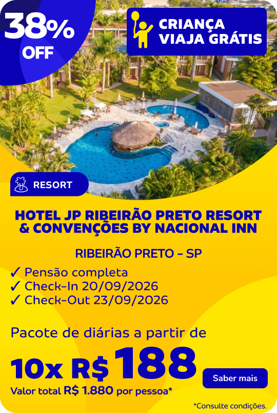 HOTEL JP RIBEIRÃO PRETO RESORT & CONVENÇÕES BY NACIONAL INN