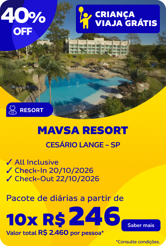 MAVSA RESORT - CESÁRIO LANGE - SP