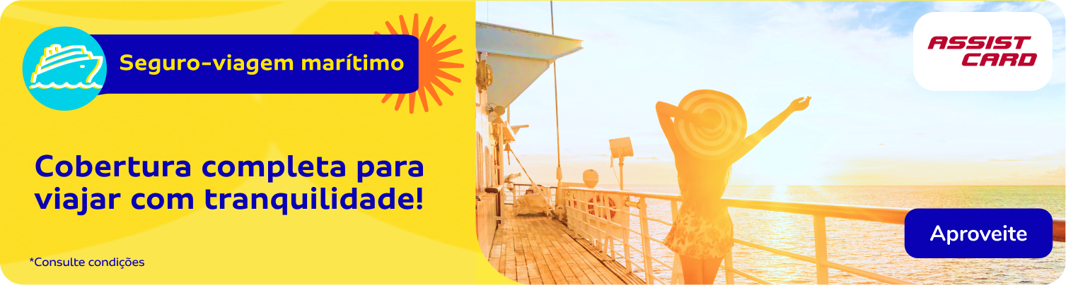 Cobertura completa para viajar com tranquilidade