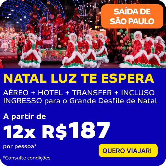 Natal Luz a partir de 10x R$ 187