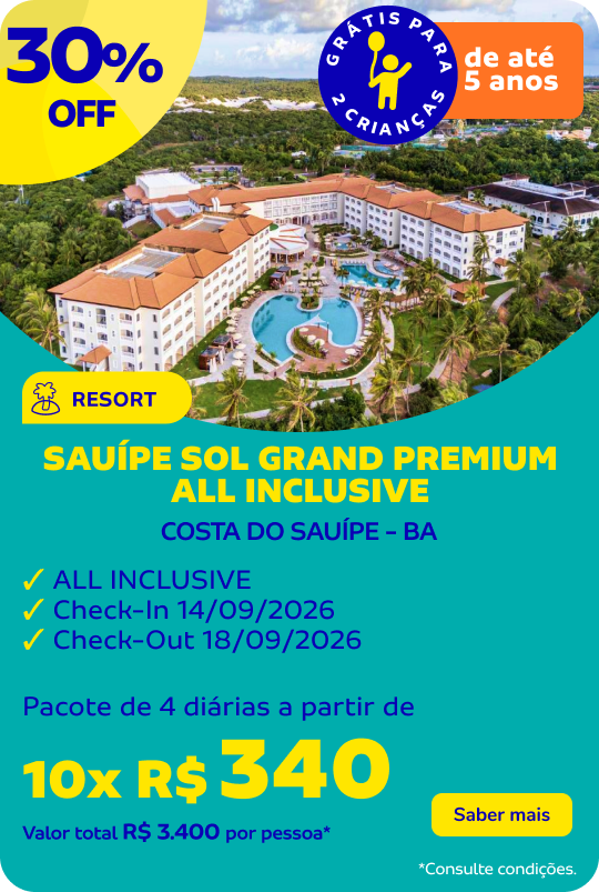 SAUÍPE SOL GRAND PREMIUM ALL INCLUSIVE
