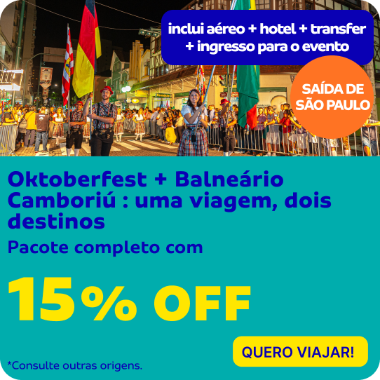 Oktoberfest + Balneário Camboriu: uma viagem, dois destinos