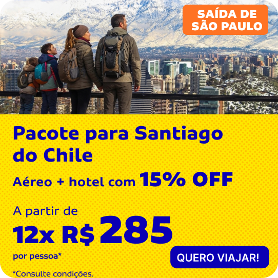Pacote para Santiago do Chile