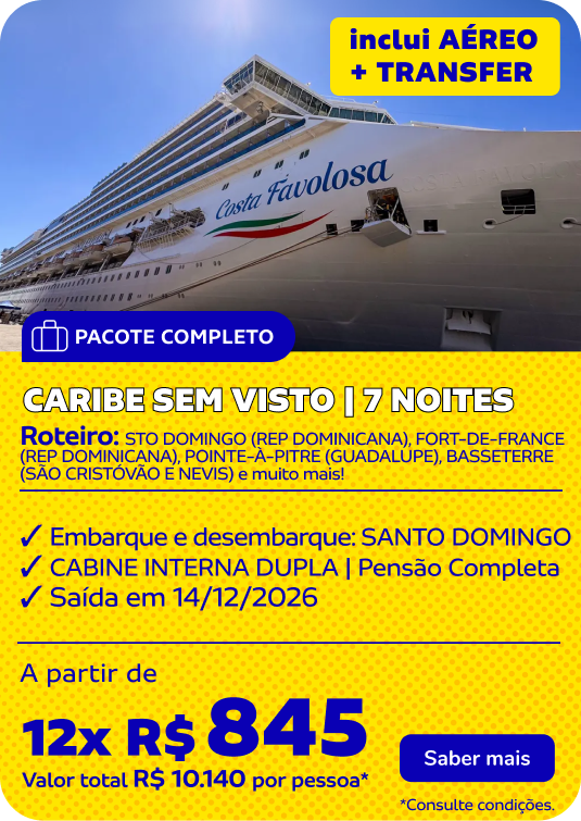 Caribe sem visto